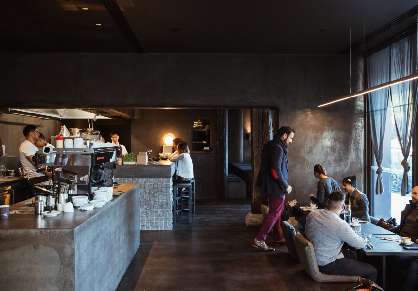 Elegant brunch at Edition Coffee Roasters in Sydney with Nordic-Japanese fusion design