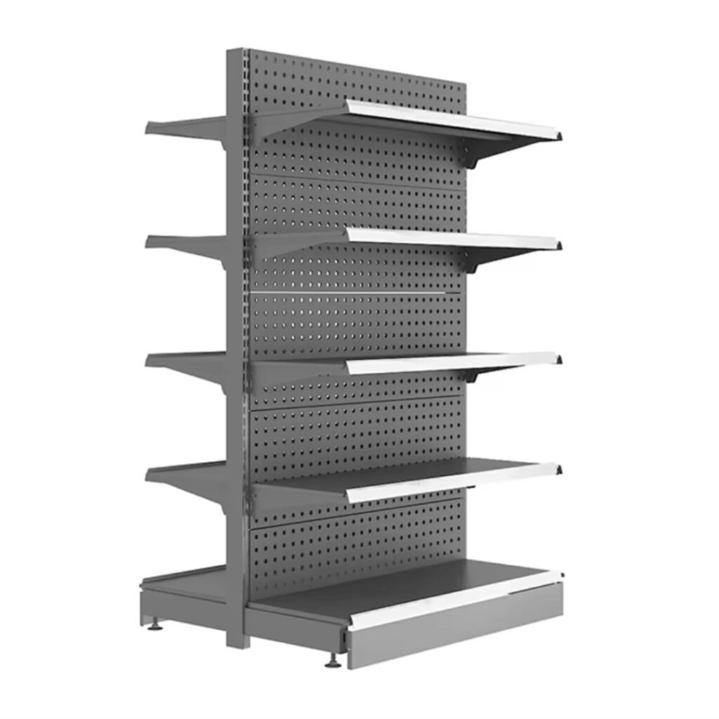 High-Quality Gondola Double Sided Racks for Retail Stores
