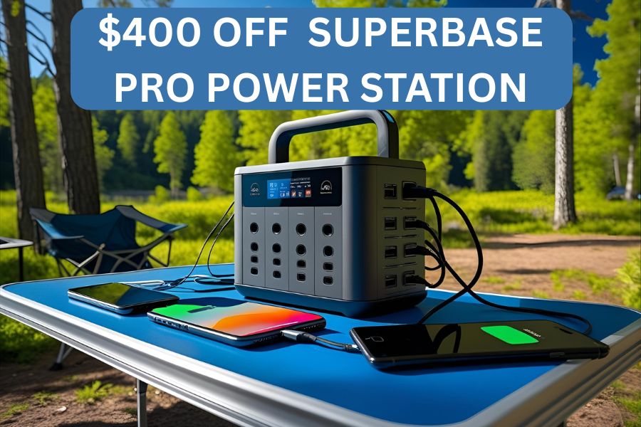 Best Zendure SuperBase Pro Deals 2025 – $400 Discount + Free USA Shipping