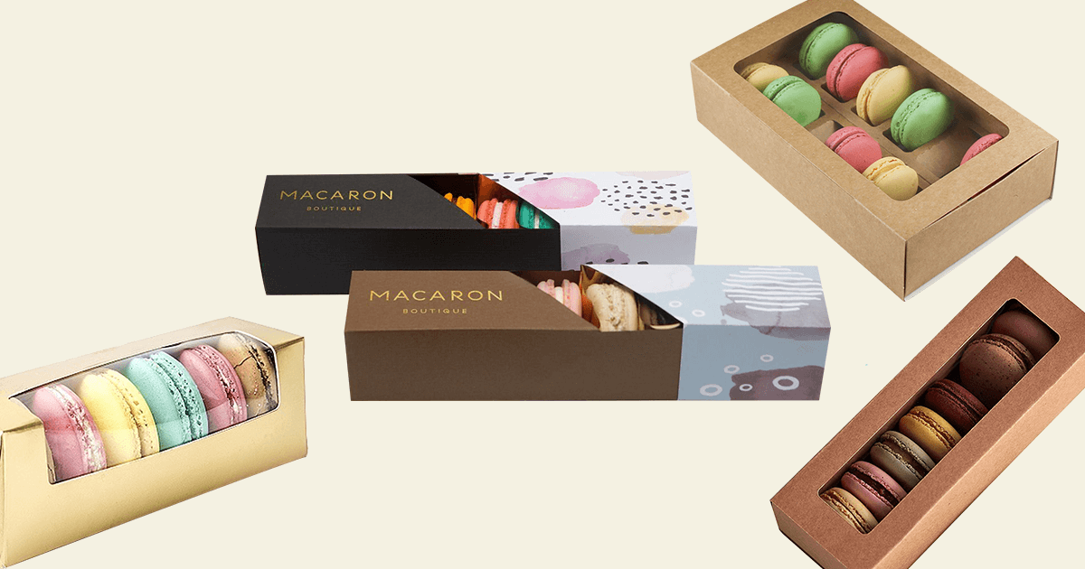Custom Macaron Boxes