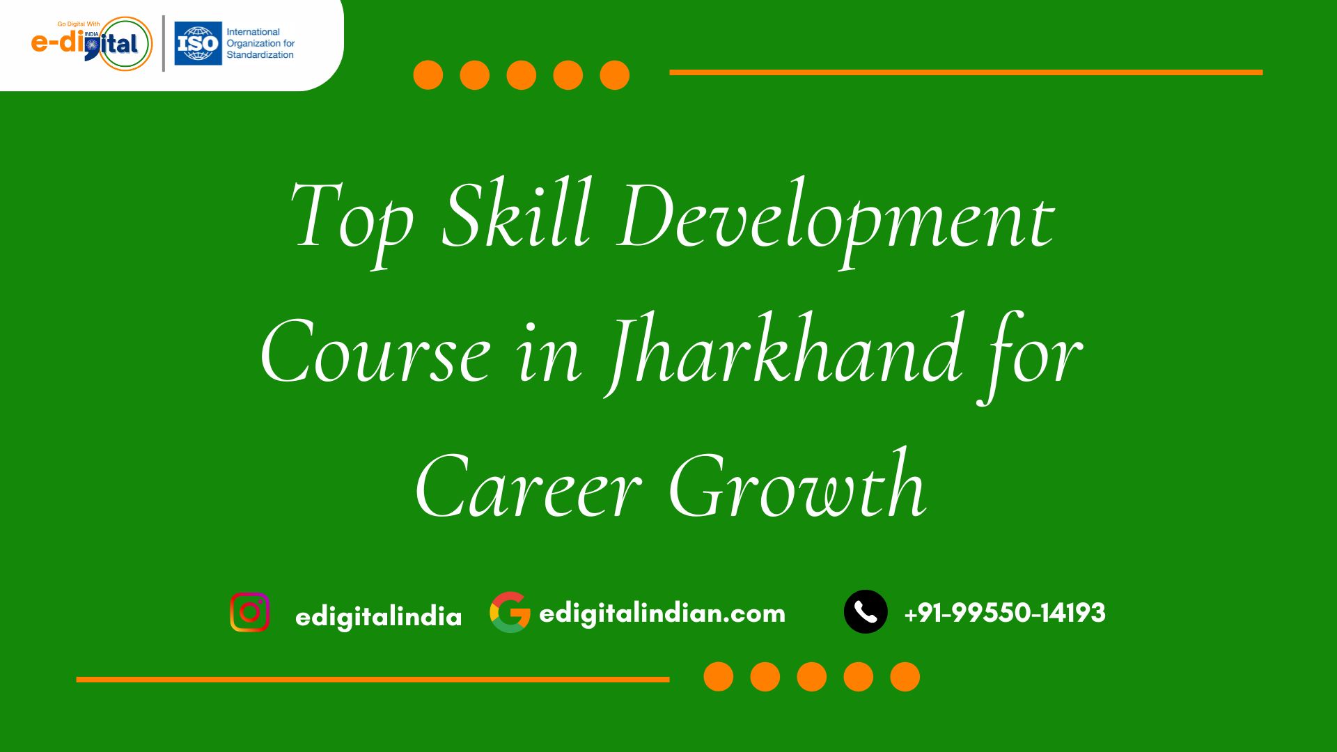 Top Skill Development Course in Jharkhand for Career Growth