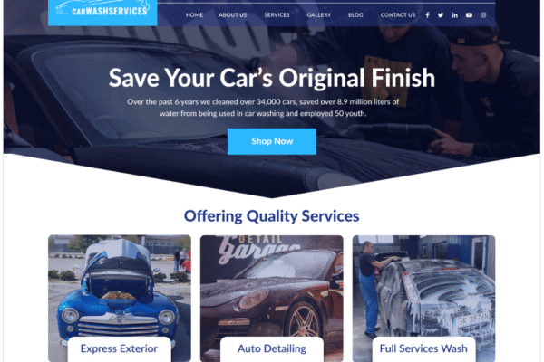 How Can This WordPress Theme Improve Your Car Detailing Online? car detailing WordPress theme