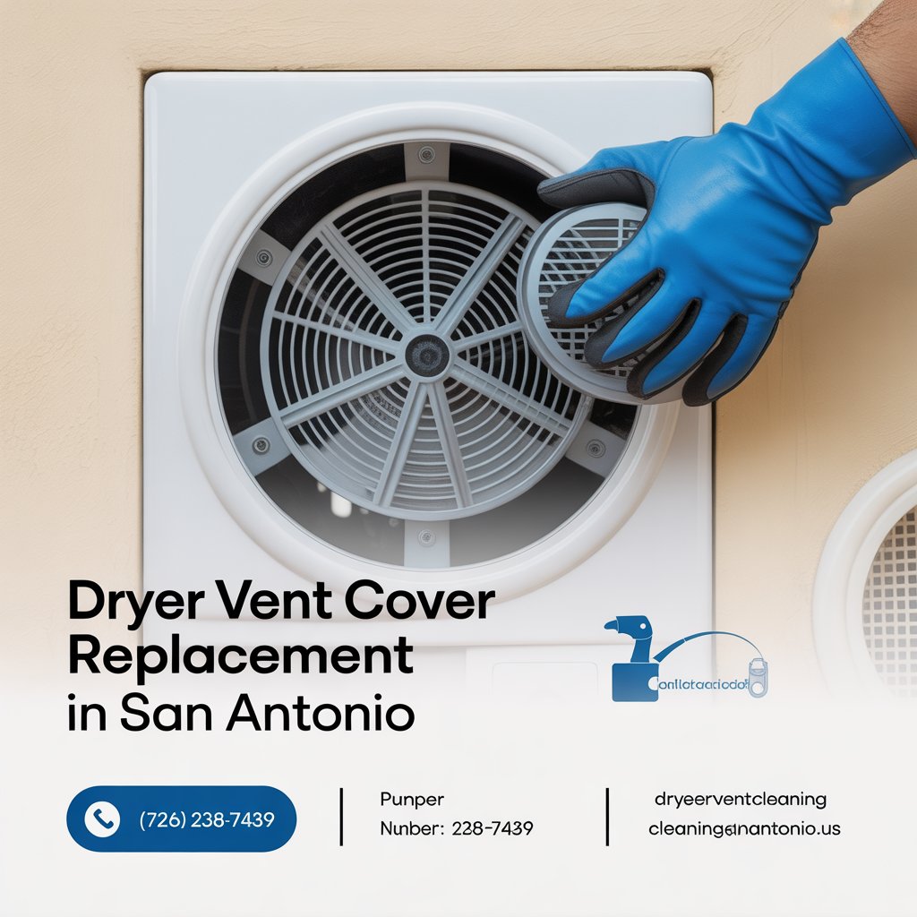 Dryer Vent Cover Replacement in San Antonio