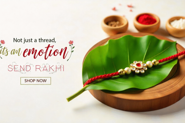 Trending Rakhi with Custom Greeting Message and Free Delivery in India Send Rakhi with Greeting Cards