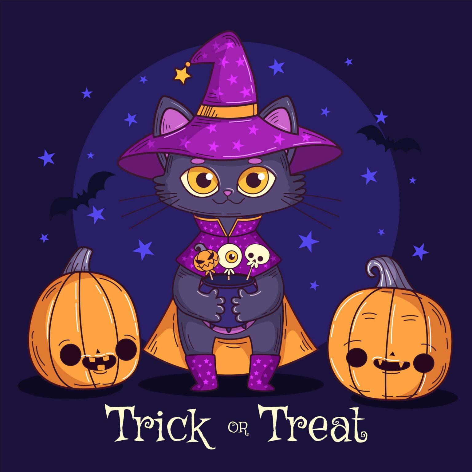 30 Halloween Cat Puns That Are Paws-itively Spooky