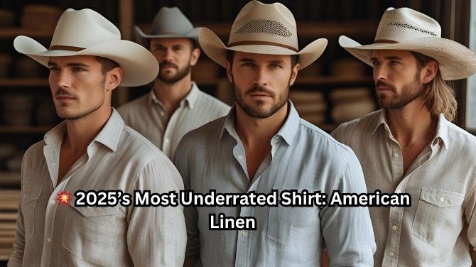 💥 2025’s Most Underrated Shirt American Linen