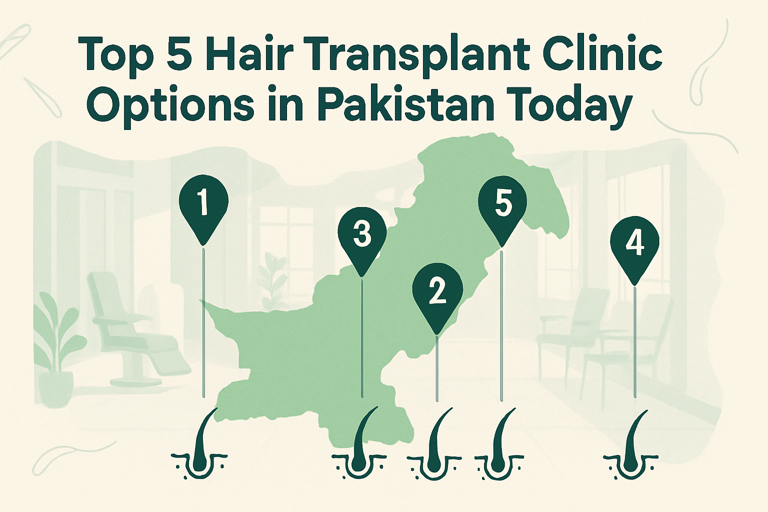 Top 5 Hair Transplant Clinic Options in Pakistan Today
