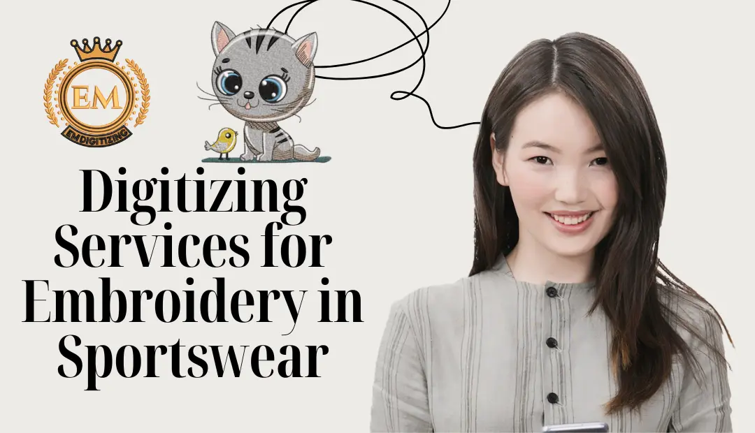 Digitizing Services for Embroidery in Sportswear