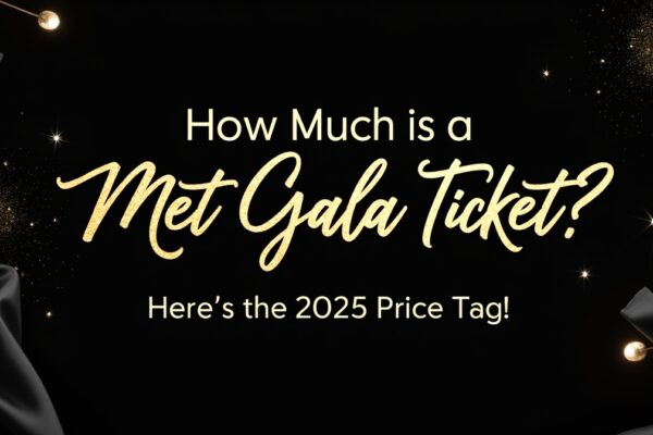 How Much Is a Met Gala Ticket