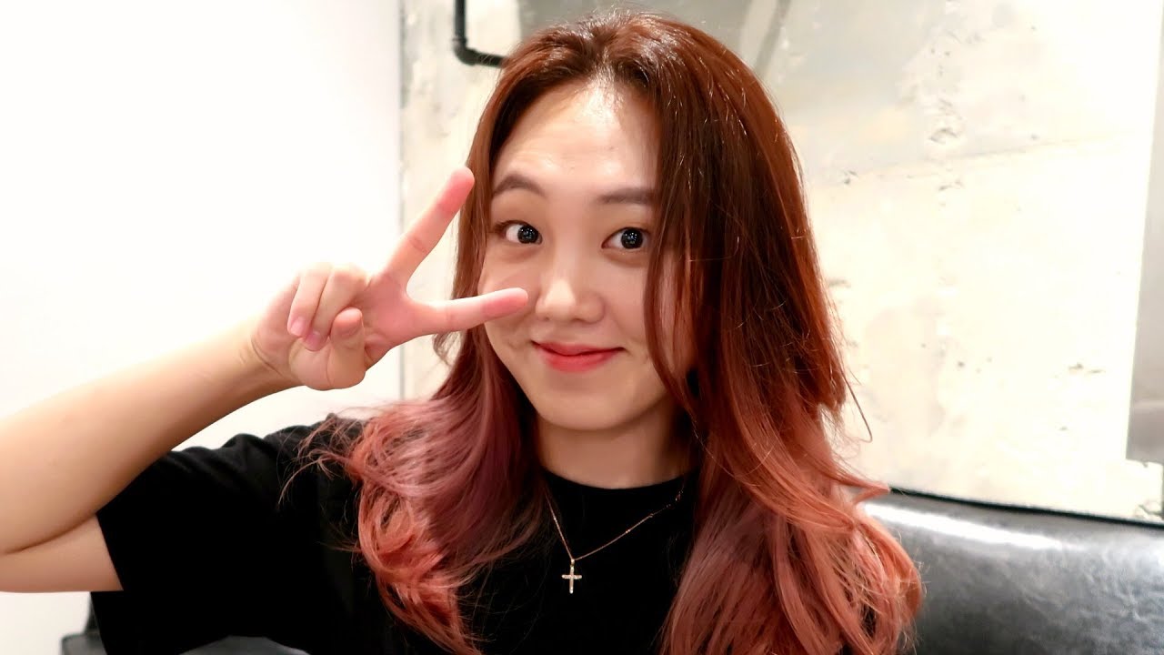 korean colour hair salon