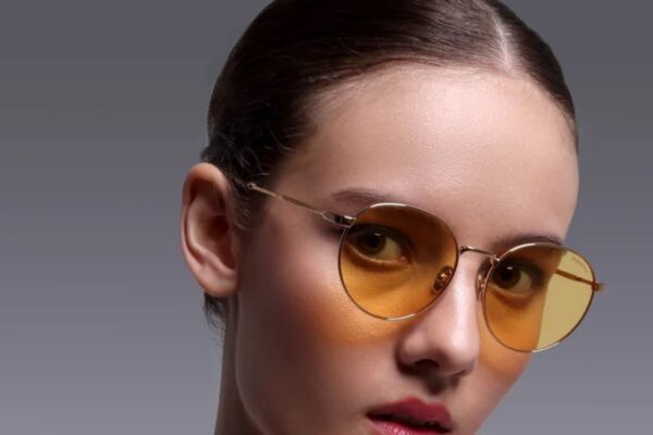 Black Gold Square Sunglasses
