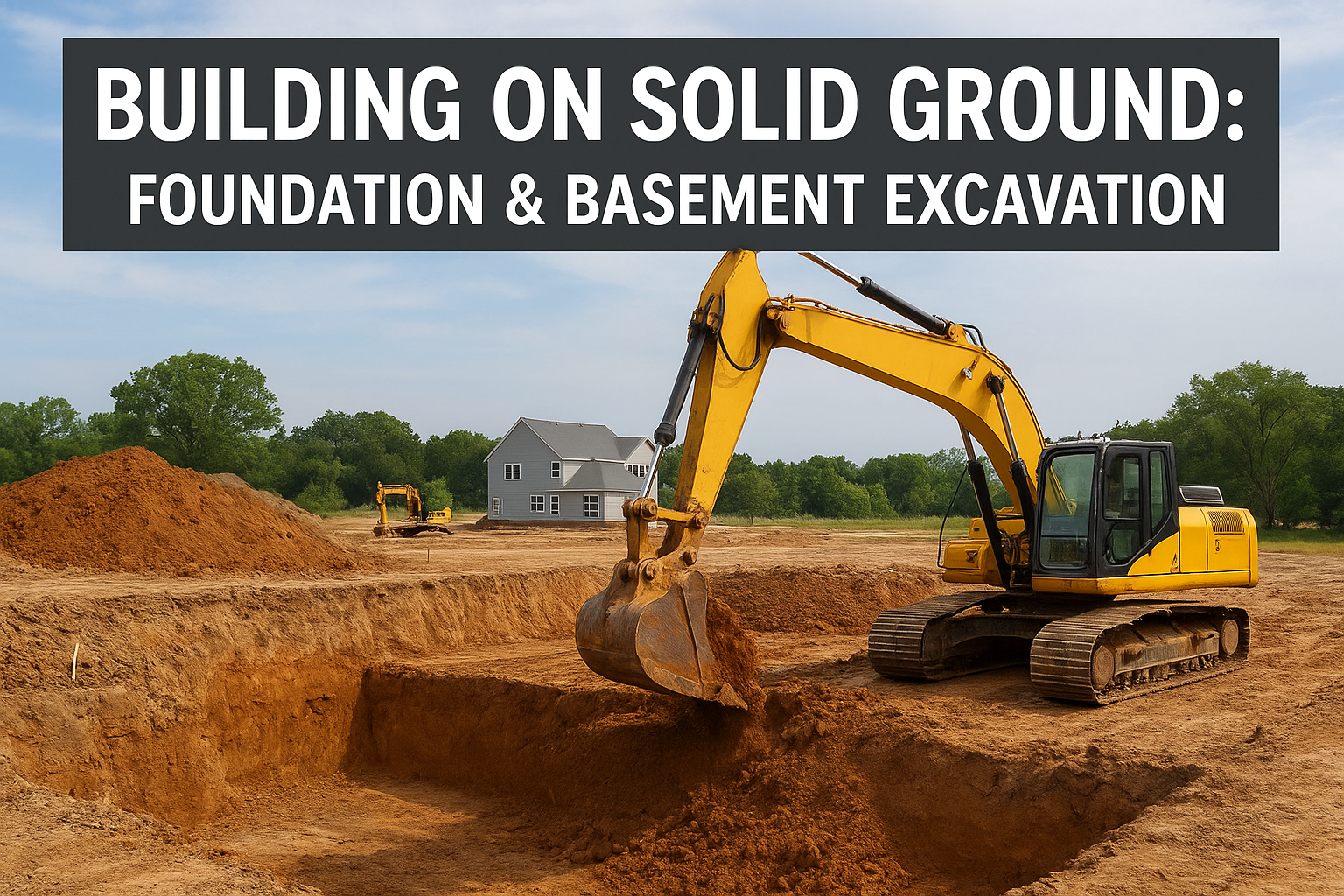 Foundation & Basement Excavation
