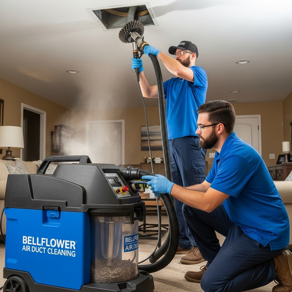 Negative Pressure Air Duct Cleaning