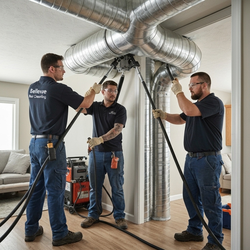 Negative Pressure Air Duct Cleaning