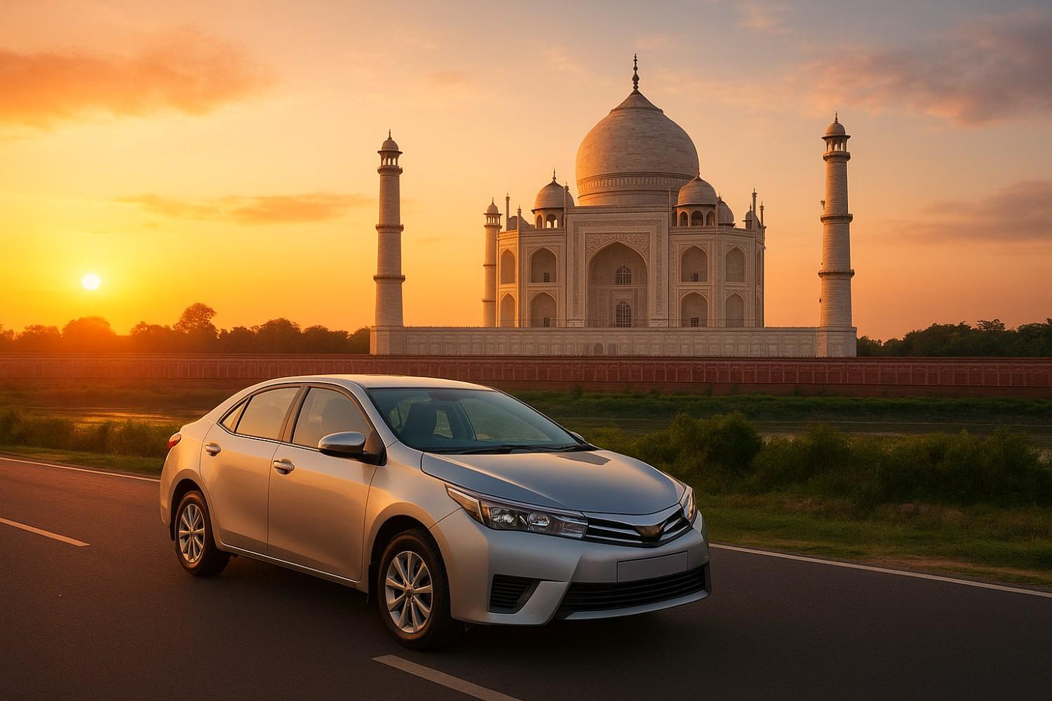 Taj Mahal Tour By Car