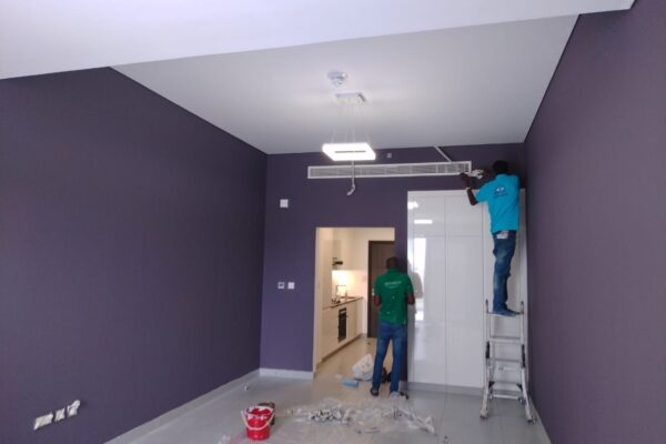 Professional apartment painting service in Dubai with skilled painters delivering smooth, clean, and high-quality wall finishes.