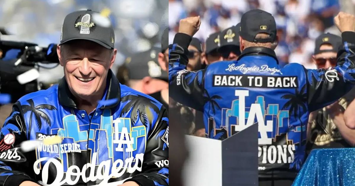 Stan Kasten 2025 Dodgers World Series Celebration Jacket