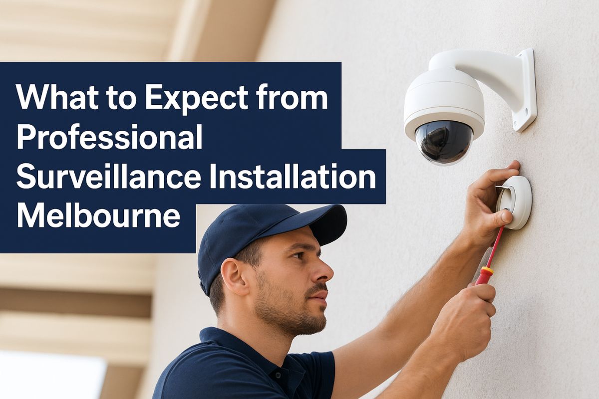 Surveillance Installation in Melbourne